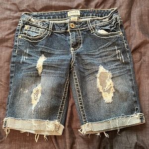 Jean shorts!